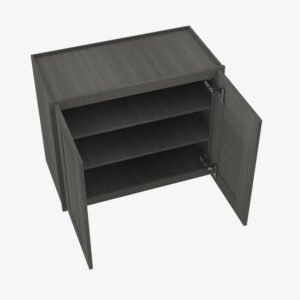 Forevermark Cabinetry  Greystone Shaker AG-W3030B Double Door 30 Inch Wall Cabinet