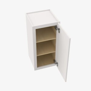 Forevermark Cabinetry  Rio Vista White Shaker VW-W0942 Single Door Cabinets 9 Inch Wall Cabinet