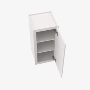 Forevermark Cabinetry  Ice White Shaker AW-W2142 Single Door Cabinets 21 Inch Wall Cabinet