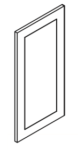 AR-EPW1212D Decorative Wall End Door | TSG Forevermark Woodland Brown Shaker
