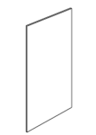 NS-FBP483614 1 Finished Back Panel | The Best Kitchen Cabinet Natural Shaker