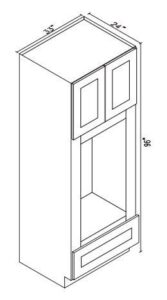 Microwave Oven Wall Cabinet
