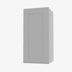 AB-W1512 Single Door Cabinets 15 Inch Wall Cabinet | Lait Grey Shaker
