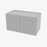 Forevermark Cabinetry  Lait Grey Shaker AB-W3024B Double Door 30 Inch Wall Cabinet
