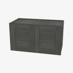 Forevermark Cabinetry  Greystone Shaker AG-W3024B Double Door 30 Inch Wall Cabinet