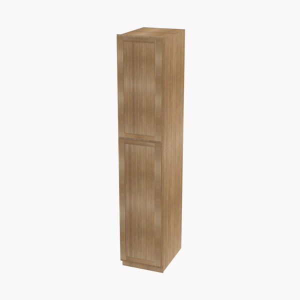 Forevermark-AR-WP1896-Double-Door-18-Inch-Tall-Wall-Pantry-Cabinet-Woodland-Brown-Shaker-Brown-18-Inch-Cabinet-2