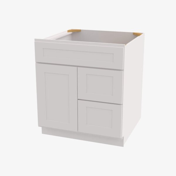 Forevermark-AW-S3621BDR-34-12-Double-Door-36-Inch-Sink-Base-Combo-Vanity-with-Right-Drawer-Ice-White-Shaker-White-36-Inch-Cabinet-2