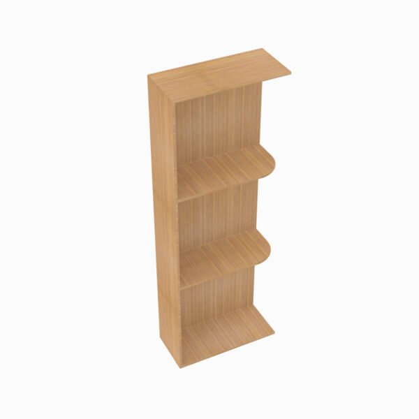 Forevermark-PS-WES530-Wall-End-Shelf-with-Open-Shelves-TSG-Forevermark-Petit-Sand-Brown-5-Inch-Cabinet-7