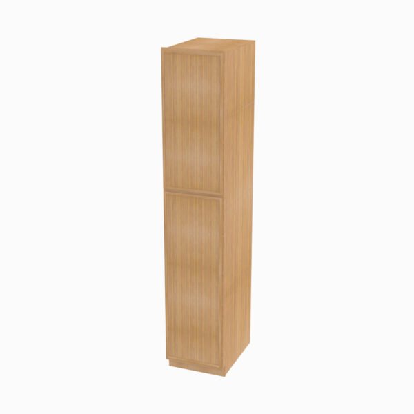 Forevermark-PS-WP1896-Double-Door-18-Inch-Tall-Wall-Pantry-Cabinet-Petit-Sand-Brown-18-Inch-Cabinet