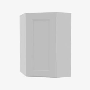 VW-WDC2412 Single Door Cabinets 24 Inch Wall Diagonal Corner Cabinet | Rio Vista White Shaker