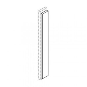 Forevermark Cabinetry  TSG  Gramercy White GW-OLF636 Overlay Filler