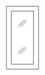 TQ-W3012BGD Wall Glass Door with No Mullion and with Clear Glass | TSG Forevermark Townplace Crema