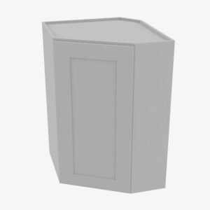 Forevermark Cabinetry  Lait Grey Shaker AB-WDC273615 Single Door Cabinets 27 Inch Wall Diagonal Corner Cabinet