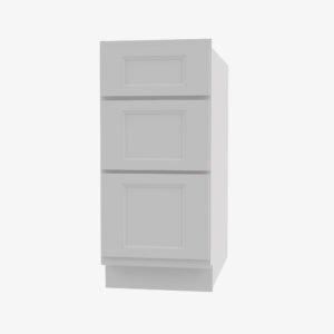 Forevermark Cabinetry  Uptown White TW-SVB1521-34-1/2 15 Inch Bathroom Cabinet Vanity Drawer Pack
