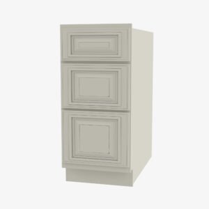 Forevermark Cabinetry  Signature Pearl SL-SVB1521-34-1/2 15 Inch Bathroom Cabinet Vanity Drawer Pack
