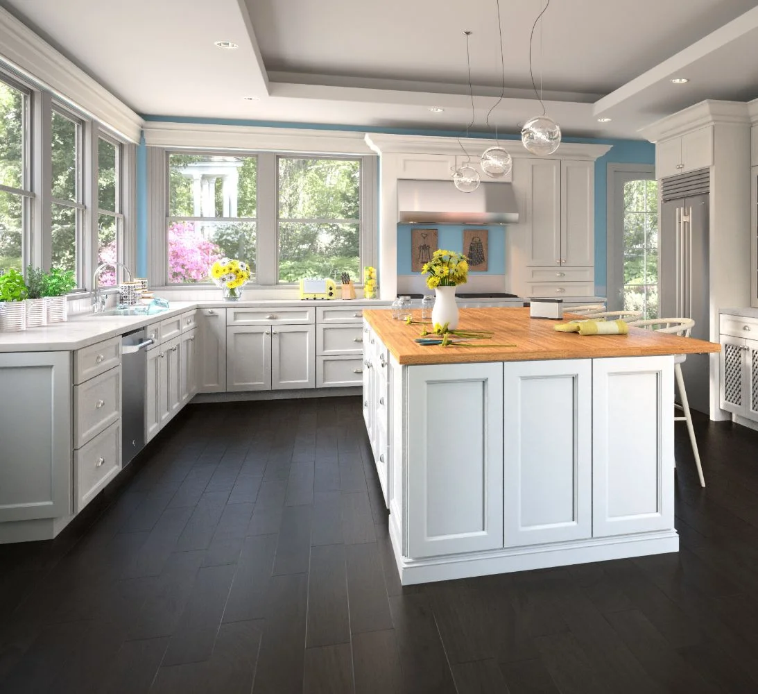 Forevermark Uptown White Shaker Cabinets