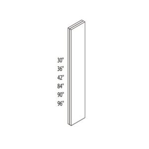 GoldenHome Wall & Base Fillers & Boxed Columns Frameless Yellow Oak