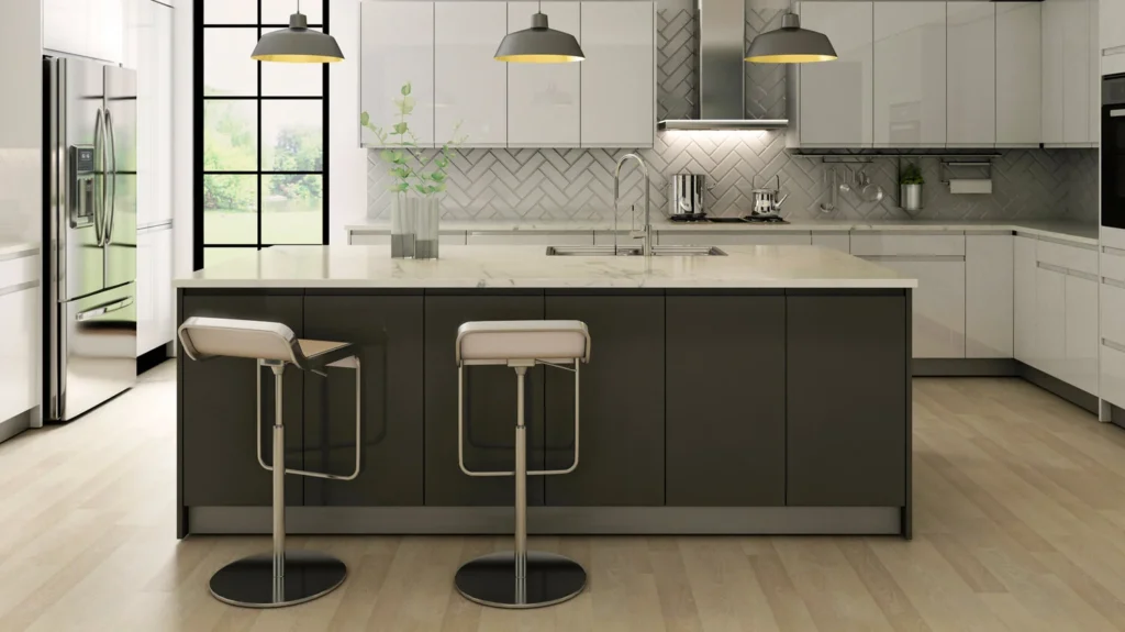 Frameless Lacquer Gray