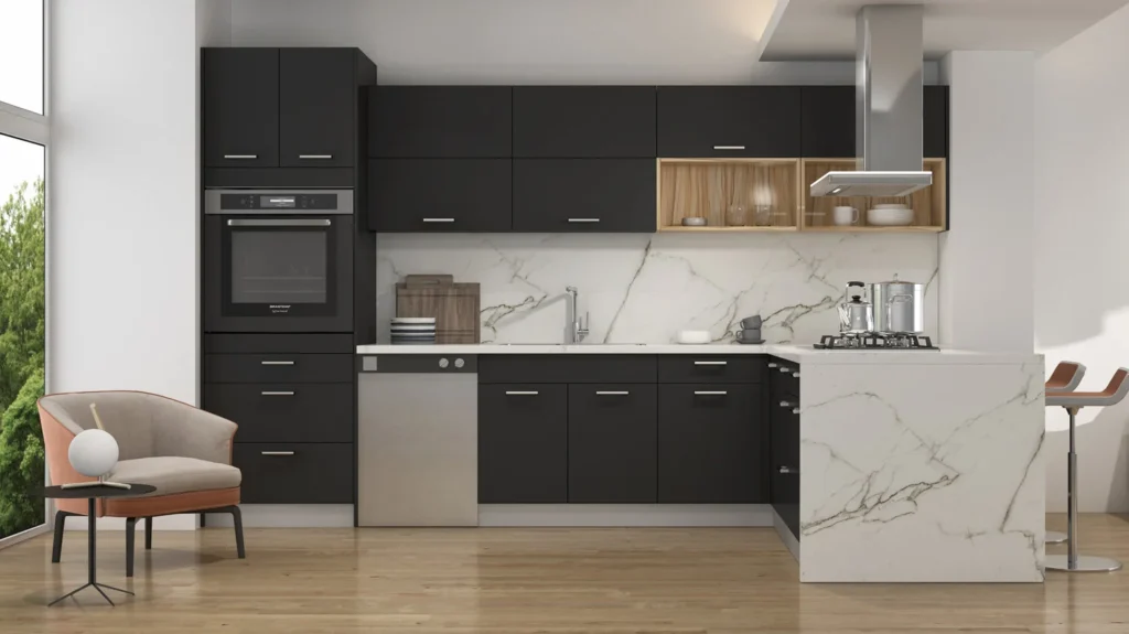 Frameless Matte Black