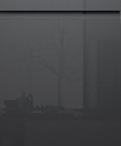 GoldenHome Frameless Lacquer Gray FLESS-LG-SDOOR