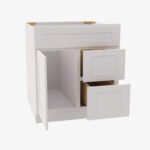 Champagne Maple Shaker Kitchen Cabinet