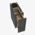 Black Kitchen Cabinet