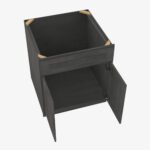 Black Kitchen Cabinet