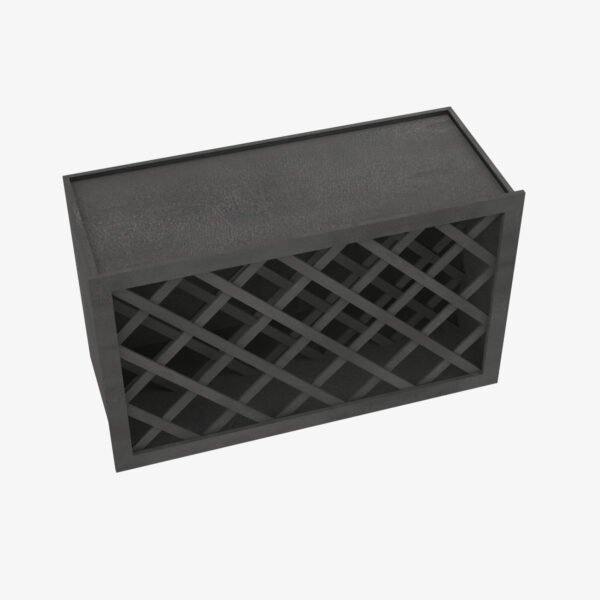 Black Kitchen Cabinet