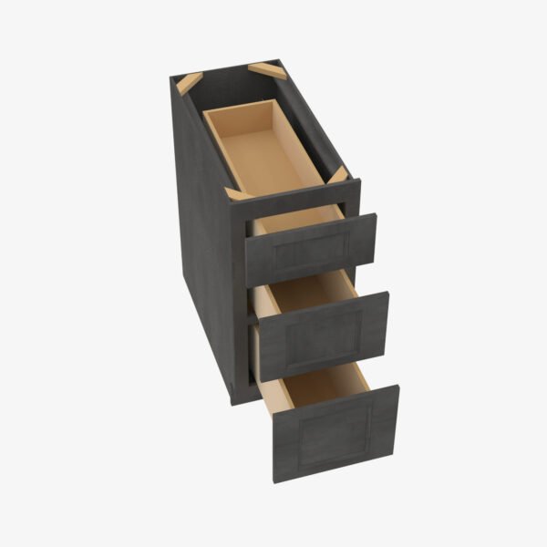 Black Kitchen Cabinet