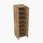 AH-WP2496B Four Door 24 Inch Tall Wall Pantry Cabinet with Butt Doors