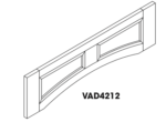 AZ-VAD4212 Arch Panel Valance
