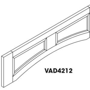 AZ-VAD4212 Arch Panel Valance