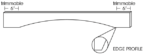 AX-VAL48S Arch Panel Valance | TSG Forevermark Xterra Blue Shaker