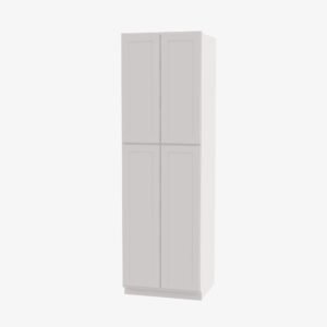 AZ-WP3096B Four Door 30 Inch Tall Wall Pantry Cabinet with Butt Doors