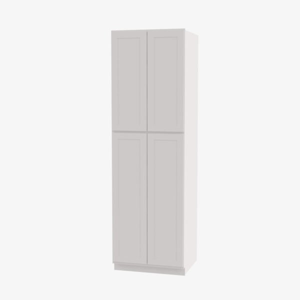 AZ-WP3096B Four Door 30 Inch Tall Wall Pantry Cabinet with Butt Doors
