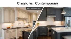 Classic vs Contemporary Kitchen Cabinets: Key Differences