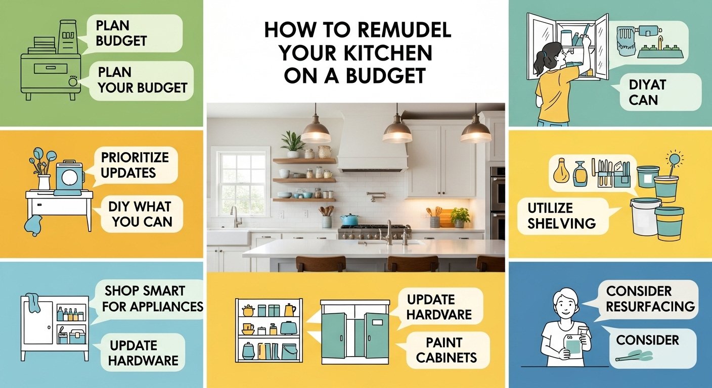 How to Remodel Your Kitchen on a Budget