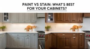 Paint vs Stain What’s Best for Your Cabinets
