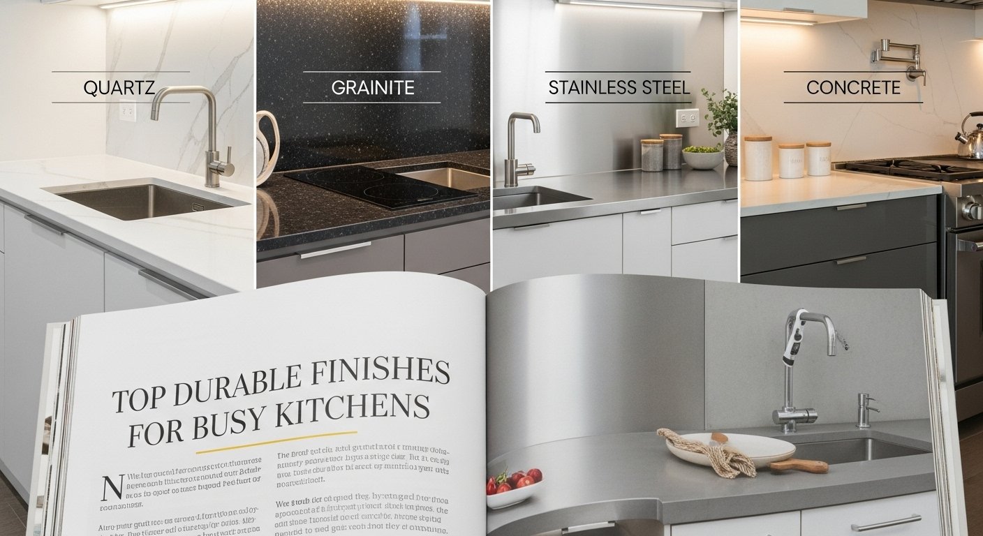 Top Durable Finishes for Busy Kitchens