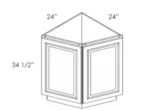CZ-AW42 Single Door Cabinets 42 Inch Wall Angle Cabinet | Cullian Champagne